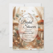 テラコッタトーストイドランド魔法ブライダルシャワー 招待状 (正面)