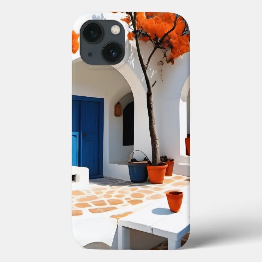 テラコッタドリームズインギリシャ Case-Mate iPhoneケース (裏面)
