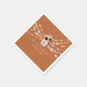 テラコッタナプキンス スタンダードカクテルナプキン (角)