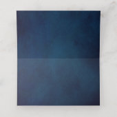 テラコッタネイビーブルーグリーン結婚リージオメトリックPl プレイスカード (内部開封)