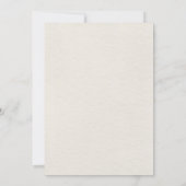 テラコッタネイビーブルーパンパスグラス素朴ズ結婚ズ セーブザデート (裏面)