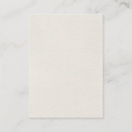 テラコッタネイビーブルー素朴ウェディングレセプション エンクロージャーカード (裏面)