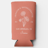 テラコッタバチェロレッテ9月誕生月 スリム缶クーラー (正面)