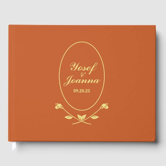 テラコッタバラ結婚ズ ゲストブック (正面)