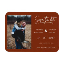 テラコッタバーンオレンジシンプル色の手書き写真S