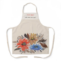 テラコッタパステルエレガントウォーターカラーフローラ