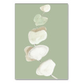 テラコッタパンパスグラスピトロピカルジャングル テーブルナンバー (裏面)