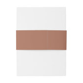 テラコッタパンパスグラスボホパーソナライズされた結婚ズ 招待状ベリーバンド (裏面例)