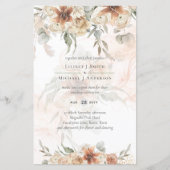 テラコッタパンパスグラスボ結婚ホズ (正面)