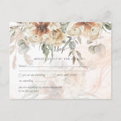 テラコッタパンパスグラスボ結婚ホズ ポストカード (正面)