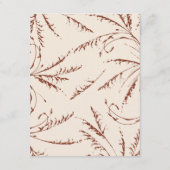 テラコッタパンパスグラスモミ結婚ナリスト詳細 エンクロージャーカード (裏面)