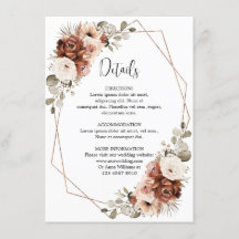 テラコッタパンパスグラス幾何素朴詳細