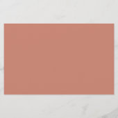 テラコッタパンパスグラス新郎新婦アドバイスカード チラシ (裏面)