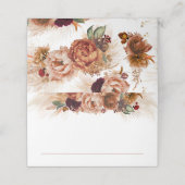 テラコッタパンパスグラス結婚ズ座席表 プレイスカード (外部開封)