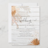 テラコッタパンパスグラス結婚トロピカル (正面)