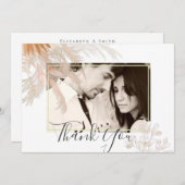 テラコッタパンパスグラス結婚トロピカル (正面/裏面)