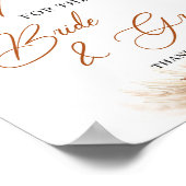 テラコッタパンパス 結婚するあなたたちへ贈るアドバイス ポスター (角)