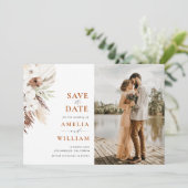 テラコッタパンパフローラ結婚式 セーブザデート (スタンド正面)