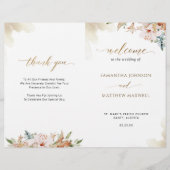 テラコッタピンク結婚フローラ式プログラム (正面)