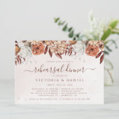 テラコッタフラワーズ秋葉リハーサルディナー 招待状 (スタンド正面)