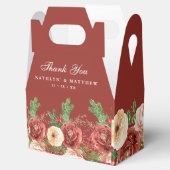 テラコッタフローラクリスマスパインボー結婚フズ フェイバーボックス (オープン)