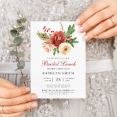 テラコッタフローラパインバオウ葉ブライダルランチ 招待状