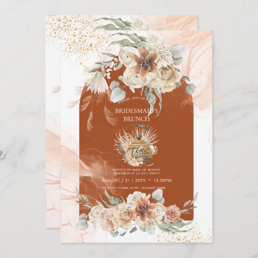 テラコッタフローラパンパスグラスブリーズメイドズランチ (正面/裏面)