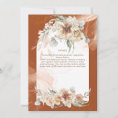 テラコッタフローラパンパスグラスリハーサルディナー (裏面)