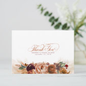 テラコッタフローラボホスモールサンキュー サンキューカード (スタンド正面)