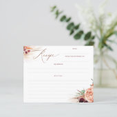 テラコッタフローラボホブライダルシャワーレシピ (スタンド正面)