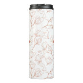 テラコッタフローラモノグラム名サーマルタンブラー タンブラー (裏面)