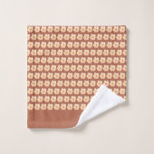 テラコッタフローラ名 バスタオルセット (ウォッシュタオル)