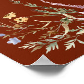 テラコッタブライダルシャワーへようこそ ポスター (角)