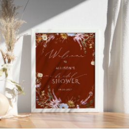 テラコッタブライダルシャワーへようこそ ポスター