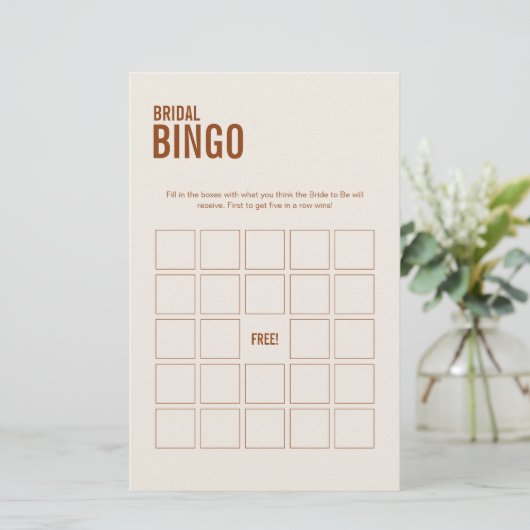 テラコッタブライダルブライダルシャワーゲーム (スタンド正面)