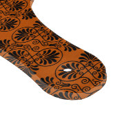 テラコッタブラック古代ギリシャの蛇行パターン カッティングボード (角)