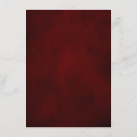 テラコッタブルガンディマウヴフローラ幾何学結婚ズ エンクロージャーカード (裏面)