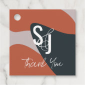 テラコッタブルーオーガニックジオありがとうござ結婚う フェイバータグ (正面)