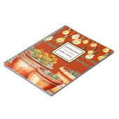 テラコッタプラントポットとガーデンストリングライト ノートブック (左側)