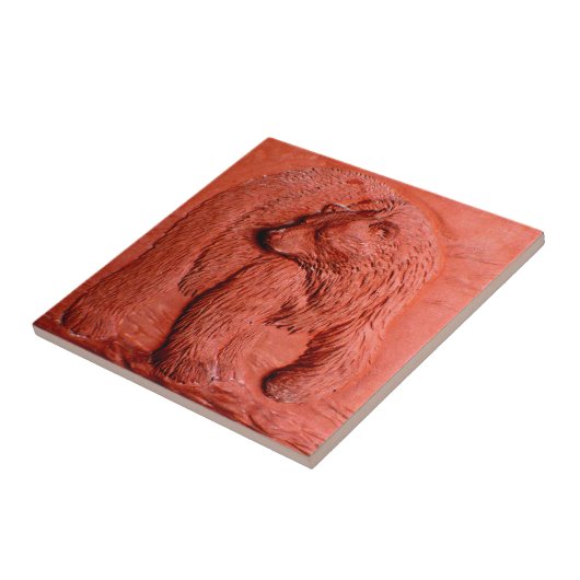 『テラコッタベア』 タイル (側面)