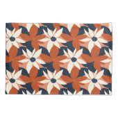 テラコッタホワイトエレガントフローラ 枕カバー (裏面)