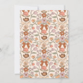 テラコッタボウベビー写真誕生のお知らせ 案内状 (裏面)