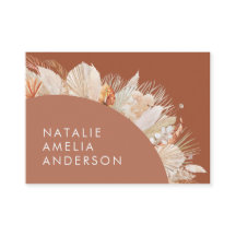 テラコッタボヘミエレガントアンパモダンスグラス