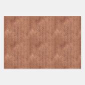 テラコッタボホアローズ ラッピングペーパーシート (正面)