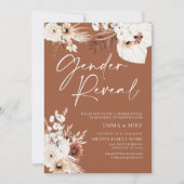 テラコッタボホジェンダーリビール招待状 招待状 (正面)