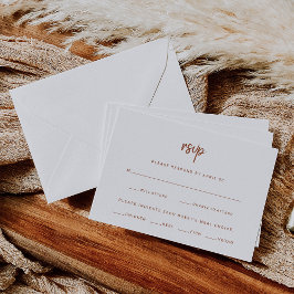 テラコッタボホスクリプト |の結婚食事の選択 出欠カード