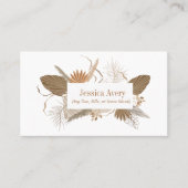 テラコッタボホトロピカル 名刺 (正面)