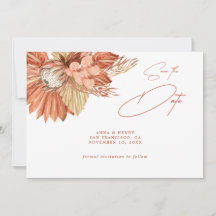 テラコッタボホドライドフローラパンパスザデイト