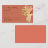 テラコッタボホパンパスグラスブズベビー エンクロージャーカード (正面/裏面)