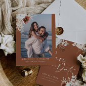 テラコッタボホパンパスザデイト招待状 招待状